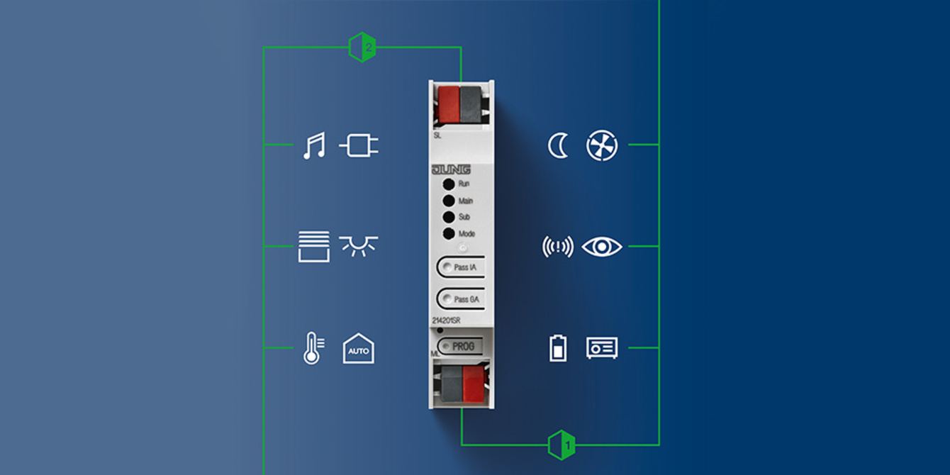 KNX Bereichs- und Linienkoppler bei Michael Bölz Elektroinstallationen in Schwäbisch Hall Sulzdorf