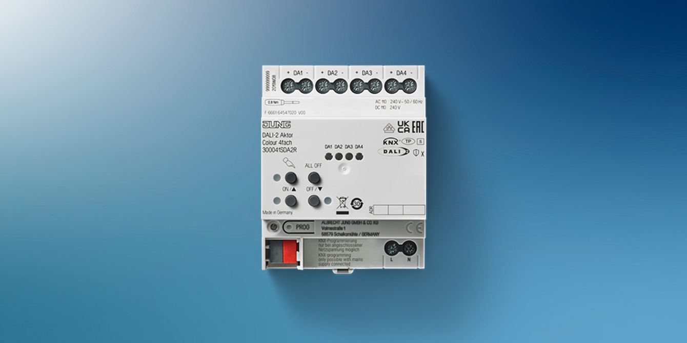 KNX DALI 2 Gateway Colour bei Michael Bölz Elektroinstallationen in Schwäbisch Hall Sulzdorf